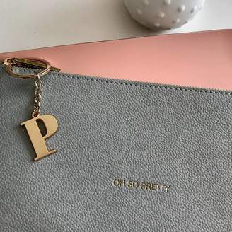 Nest Personalised 'Oh So Pretty' Pale Grey Tassel Pouch
