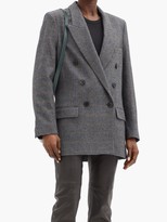 Thumbnail for your product : Etoile Isabel Marant Leaganea Prince Of Wales-check Twill Blazer - Grey
