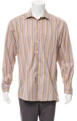 Burberry Striped Dress Shirt