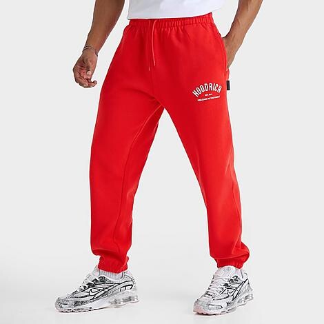 Hoodrich Men's Volcano Jogger Pants in Red | Size: Medium