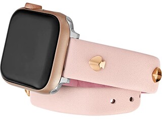 Kate Spade Leather Band Double Wrap for 38/40 mm Apple Watch(r) - KSS0096 -  ShopStyle Watches
