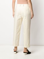Thumbnail for your product : Christian Wijnants Front Pleated Cropped Trousers