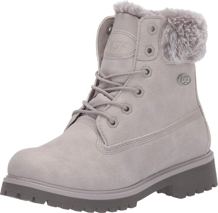 gray lugz boots
