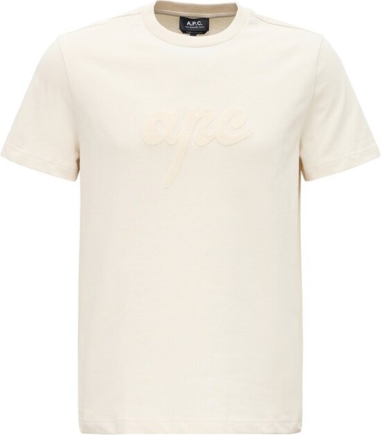 A.P.C. Lenny Logo Embroidered T-Shirt