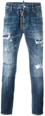 DSQUARED2 'Skater' destroyed jeans