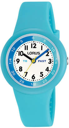 Lorus Rrx01Fx-9 Aqua Blue Sports Time Teacher Watch
