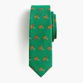 Thumbnail for your product : J.Crew Boys' silk tie in holiday mammoth