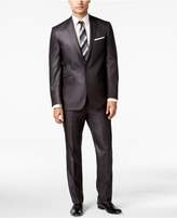 Thumbnail for your product : Kenneth Cole Reaction Slim-Fit Charcoal Basketweave Suit