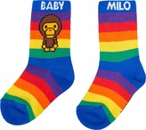 Thumbnail for your product : Bape Kids Striped socks