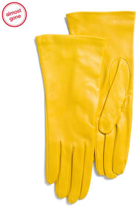 Made In Italy Leather Gloves