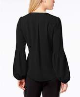 Thumbnail for your product : Bar III Blouson-Sleeve Surplice Top, Created for Macy's