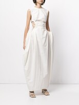 Thumbnail for your product : CHRISTOPHER ESBER Ruched-Tie Cocoon Maxi Dress