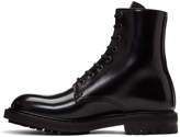 Thumbnail for your product : Alexander McQueen Black Combat Boots