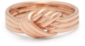 Ferian - Lovers Knot Gold Ring - Rose Gold