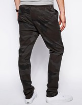 Thumbnail for your product : ASOS Skinny Chinos In Overdyed Camo