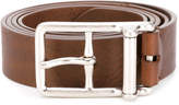 Thumbnail for your product : Maison Margiela silver buckle belt