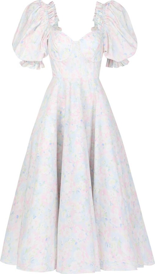 Selkie Tea Rose Dress in Pastel Bouquet ShopStyle