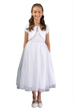 bonnie jean white communion dress