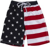 Thumbnail for your product : E-Land Kids Flag Shorts (Toddler/Kids) - EK Navy-4