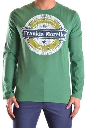 Frankie Morello Men's Green Cotton T-shirt