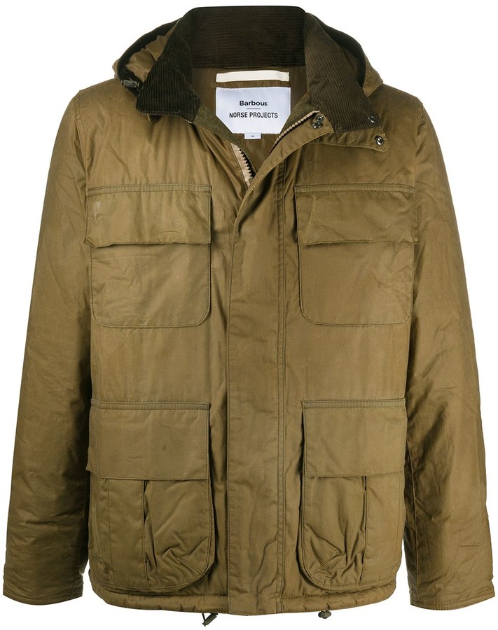 Barbour Four-Pocket Hooded Jacket - ShopStyle Outerwear