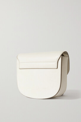 Saint Laurent Kaia Small Leather Shoulder Bag - Off-white