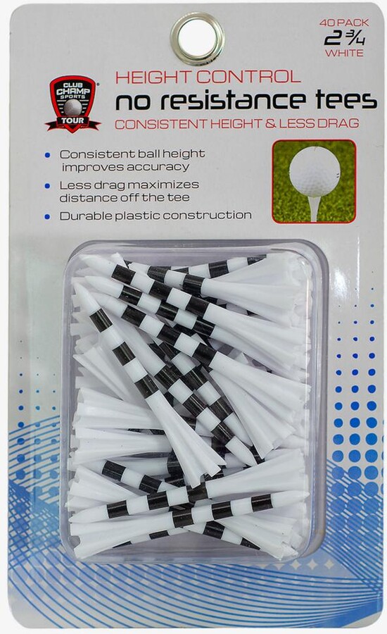 Club Champ Sports Height Control No Resistance 2-3/4" Tees 40-Pack