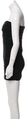 Burberry Sleeveless Mini Dress Black Sleeveless Mini Dress