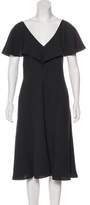 Thumbnail for your product : Black Halo A-Line Midi Dress w/ Tags grey A-Line Midi Dress w/ Tags