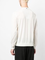 Thumbnail for your product : Herno Fine-Knit Virgin Wool Jumper