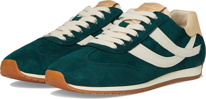 Vince Oasis Runner-w Lace-up Shoes Women's Shoes Blgrn/Flax : 8 M, Leather