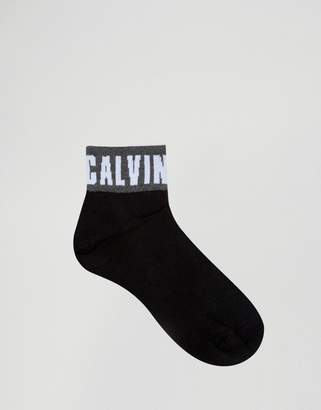 Calvin Klein Icon Logo Quarter Socks