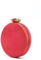 Thumbnail for your product : Serpui Marie Serena straw clutch bag