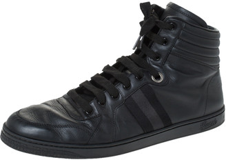 black gucci shoes high top