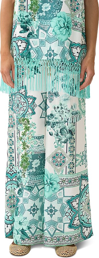 Camilla Balearic Bebe Silk Lounge Pants