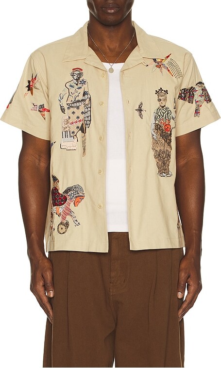 Samuel Zelig Collage Camp Shirt