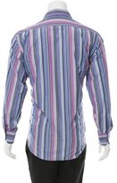 Thumbnail for your product : Etro Striped Button-Up Shirt
