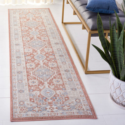 Bungalow Rose Blair Washable Performance Machine Washable Oriental Rug