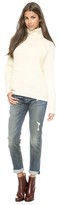 Thumbnail for your product : 7 For All Mankind Movember Josephina Jeans with Rolled Hem
