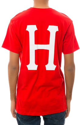 HUF The Classic H Pocket Tee in Red