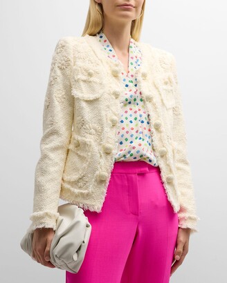 Tweed Fringe Jacket | ShopStyle