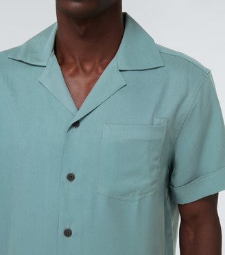 Frescobol Carioca Thomas TENCEL® camp-collar shirt