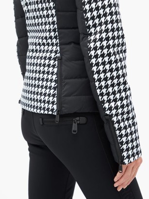 Goldbergh Kate Check Soft-shell Ski Jacket - Black White