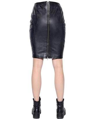 BLK DNM Skirt 24 In Leather