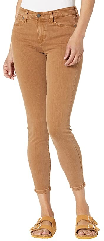 Liverpool Abby Ankle Skinny Jeans in Brown Bay - ShopStyle