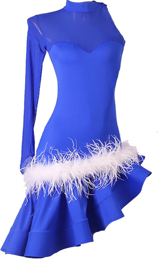 Tango Kleid Damen - Elegantes Ballsaal Tanzkleid Für Walzer