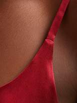 Thumbnail for your product : Asceno - Silk Camisole Top - Womens - Burgundy