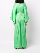 Thumbnail for your product : Maria Lucia Hohan Long-Sleeve Draped Wrap Dress