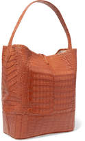 Thumbnail for your product : Nancy Gonzalez Crocodile Bucket Bag - Tan