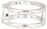 Thumbnail for your product : Gucci Interlocking G Ring in Metallic Silver